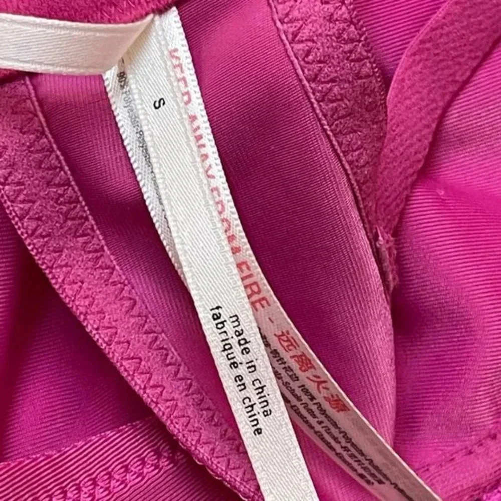 Anthropologie‎ Lace Bra Womens Small Pink Wireless Bralette Feminine